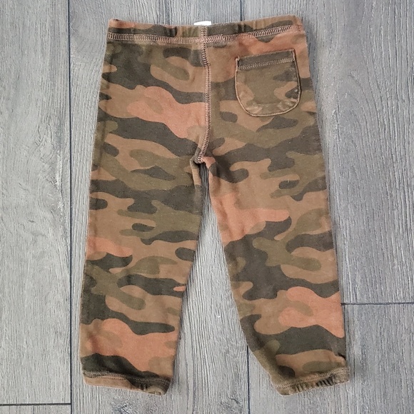 18M Unique Orange-Brown Camouflage Joggers - Picture 2 of 5
